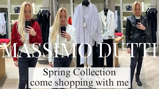MASSIMO DUTTI  HAUL TRY ON SPRING COLLECTION | COME SHOPPING WITH ME TO MASSIMO DUTTI