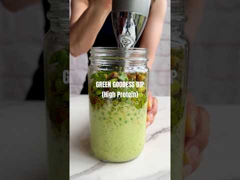 STOP STRUGGLING TO GET ENOUGH PROTEIN, Fiber, Antioxidants, Veggies- meet Green Goddess Dip No dairy