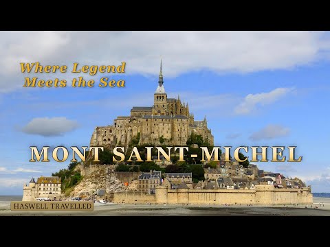 Mont Saint-Michel: Medieval Village Walking Tour & Night Views | Normandy France 4K