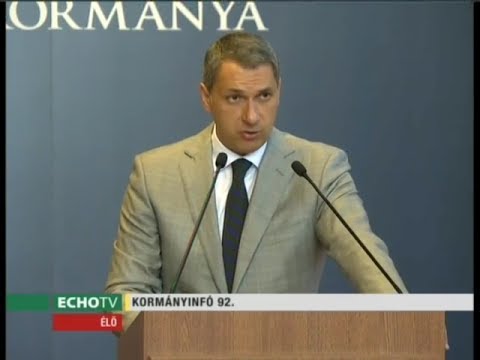 Kormányinfó 92. (2017-06-15) - Echo Tv
