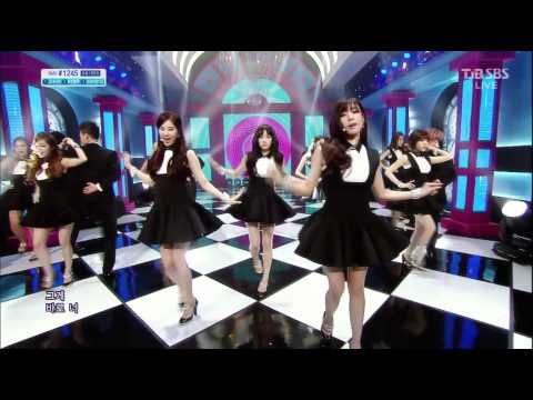 SNSD - Back Hug+Mr Mr Inkigayo (9.3.14) HD