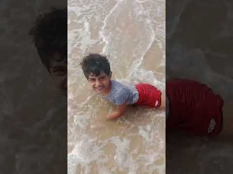 Shlokas beach ⛱️🏖️masti❤️🧡💛💚🩵💙🤎🖤🩶🤍🩷