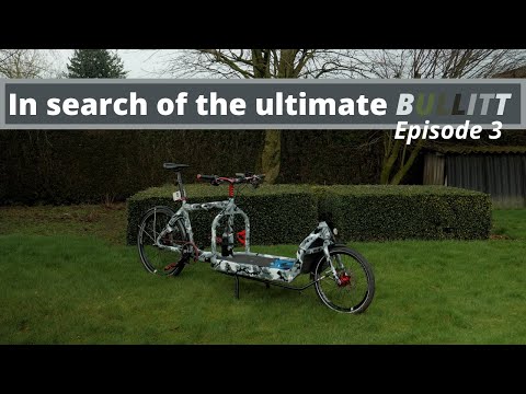 In search of the ultimate Bullitt Cargo bike episode 3. Kurt's Camouflage Bullitt
