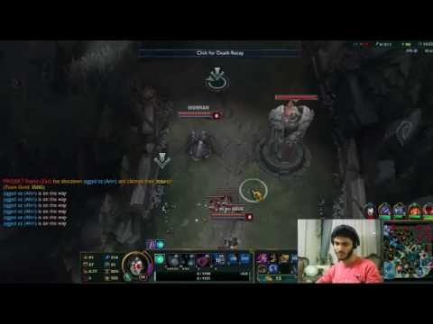 League of Legends Game Play Ahir Mid VS  Xayah ON ENUE Account