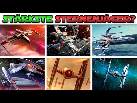 Welche Fraktion hat den BESTEN STERNENJÄGER der STAR WARS GALAXIS? Star Wars Vergleich