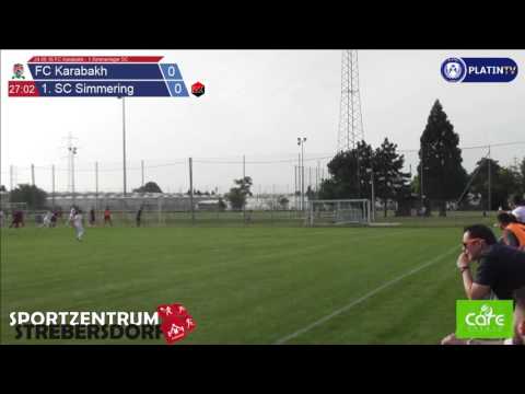 24.09.16 FC Karabakh - 1.Simmeringer SC - 1:0  (1. Halbzeit / 27:10) am 24.09.2016 16:29