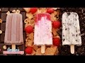 3 NEW Homemade Popsicles Oreo Nutella Cheesecake Frozen Summer Treats Bigger Bolder Baking 83