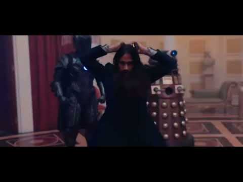 Doctor who cyberman and dalek look at each other scene || Power of the Doctor