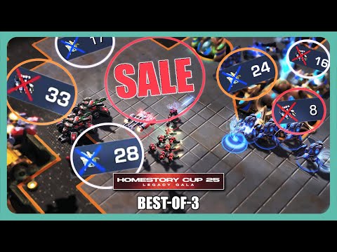 BIG Worker Discounts - Gerald (P) vs. GuMiho (T)  - HomeStory Cup 25 | StarCraft 2