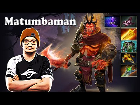 Matumbaman - Wraith King Safelane | Dota 2 7.29c Gameplay