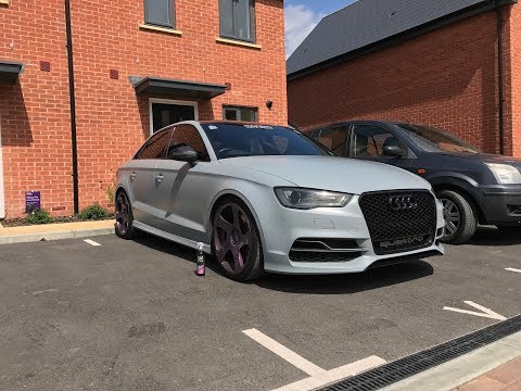 H&R Lowering Springs on 2015 Audi S3 Saloon