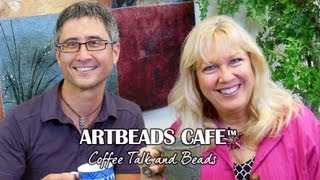 preview picture of video 'Artbeads Cafe - Kristal Wick and Devin Kimura Chat About Cool Guy Jewelry and The Ricks Beading Loom'