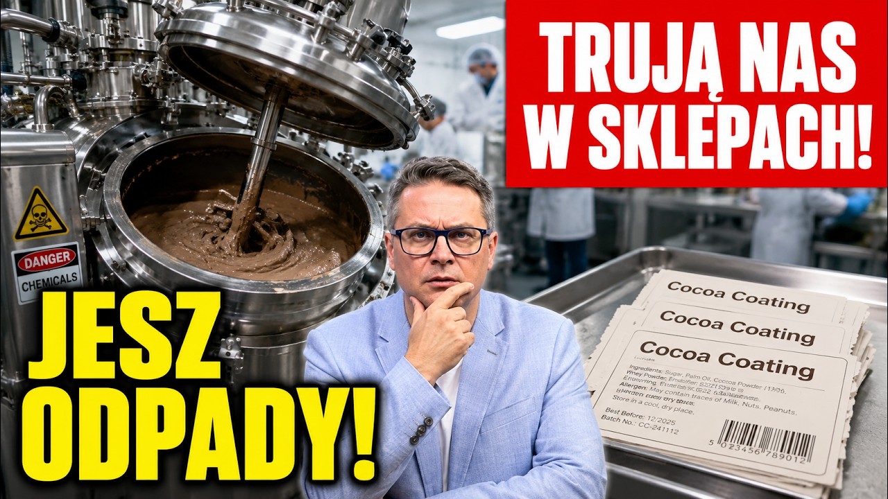 TO JUŻ NIE JEST CZEKOLADA! | Jak globalne koncerny legalnie podmieniają jedzenie na śmieci