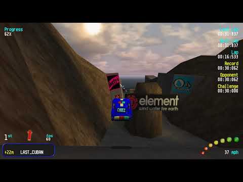 Re-Volt Custom Track Downhill Jam (THUG2) by Mace121