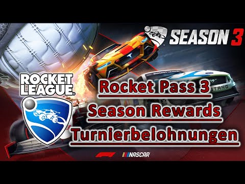 Alle Rocket Pass 3, Ranked-, und Turnierbelohnungen von Rocket League Season 3 | Reaktion