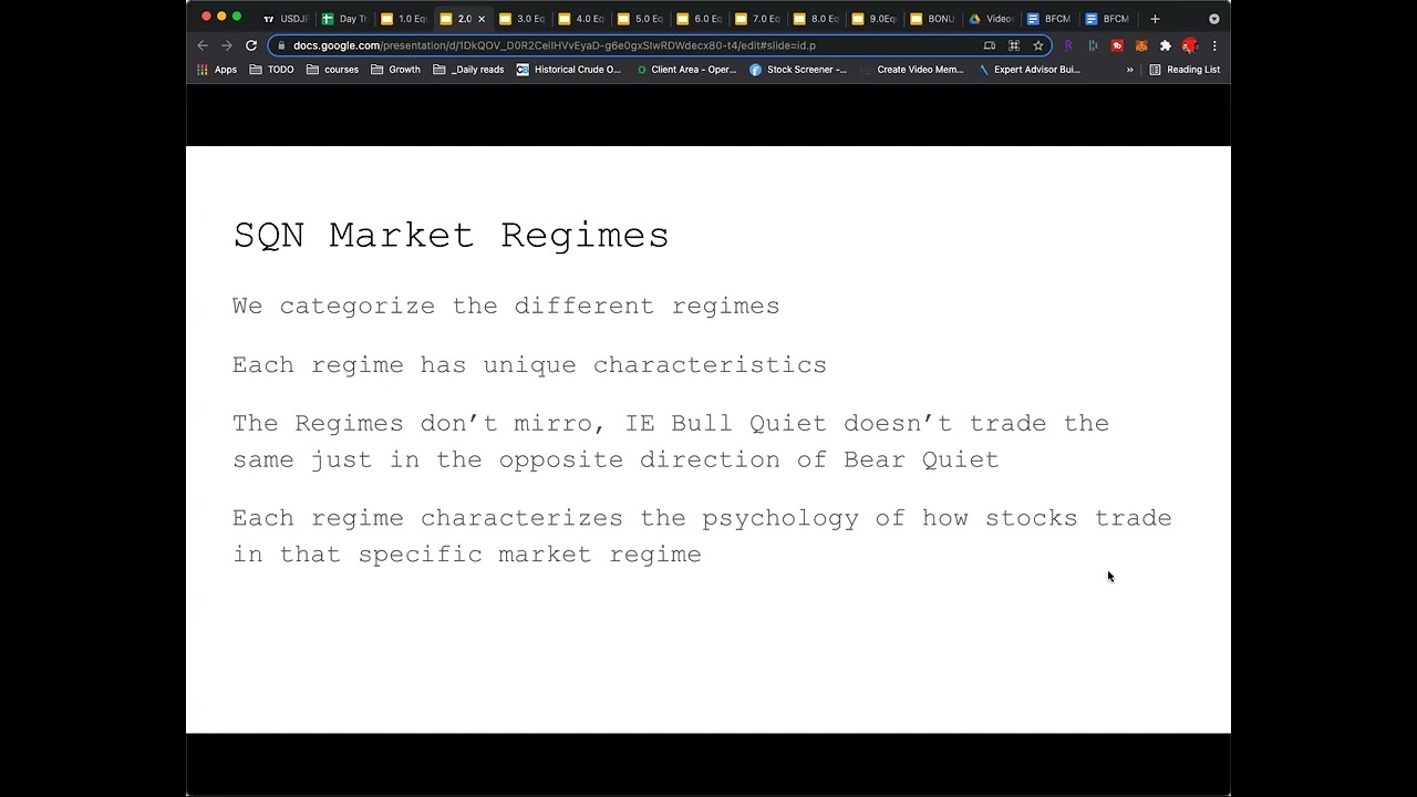 Market Regimes