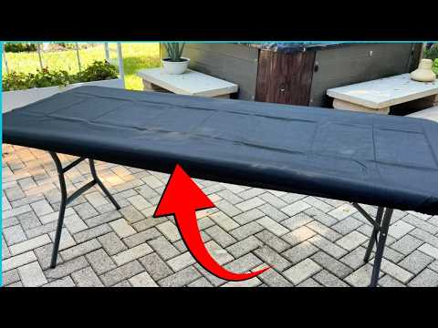Elastic Outdoor Tablecloth
