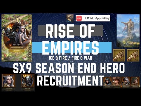 SX9 Seasons End Recruitment - Rise Of Empires Ice & Fire