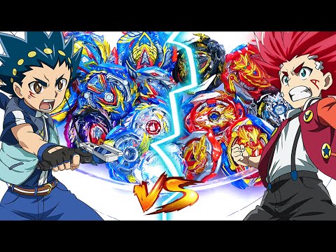 ALL ACHILLES BEYS vs ALL VALKYRIE BEYS | Beyblade Burst Evolution Knockout Tournament