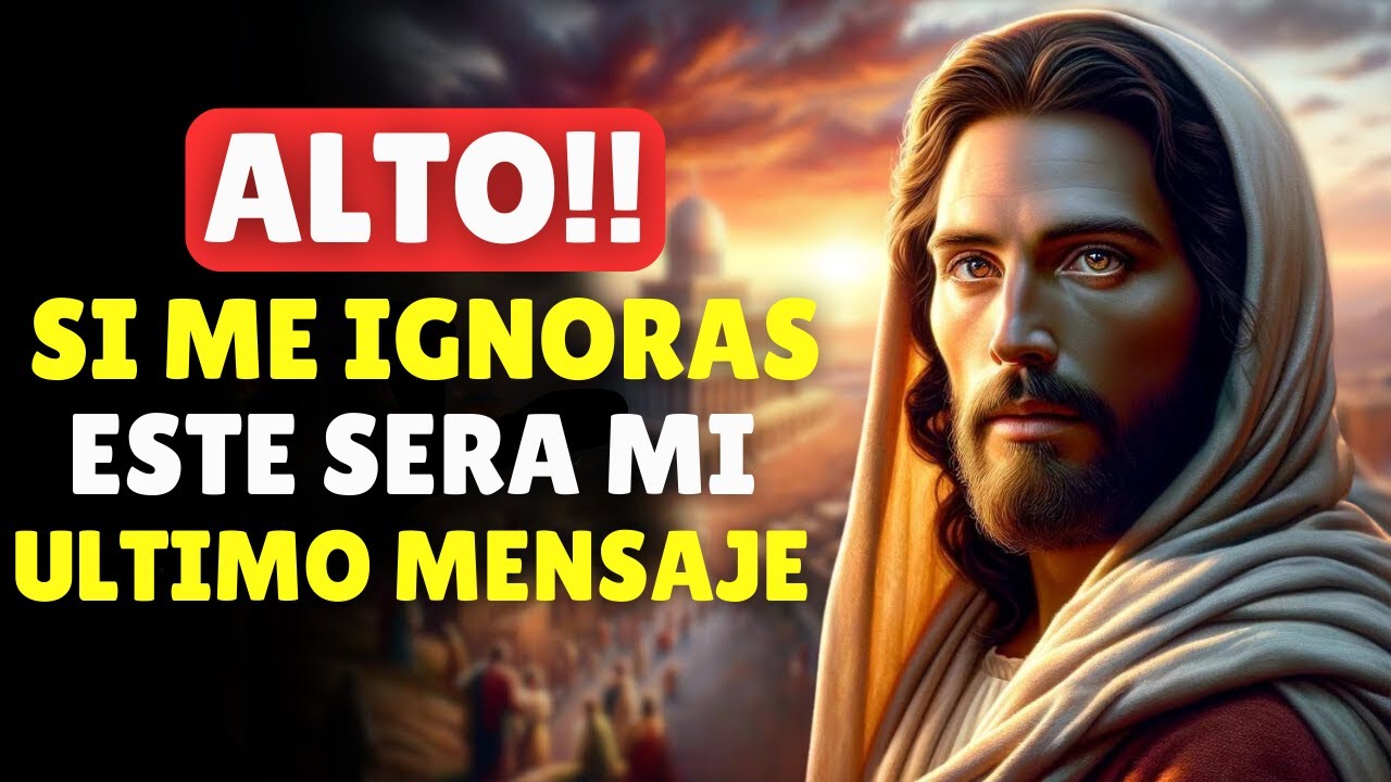 TE RUEGO QUE ME ESCUCHES ANTES DE QUE TERMINE EL MES | Dios te Dice Hoy