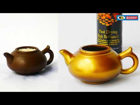 Jual Hardware: Bosny KT Gold Effect Spray Paint - 6 colors shade