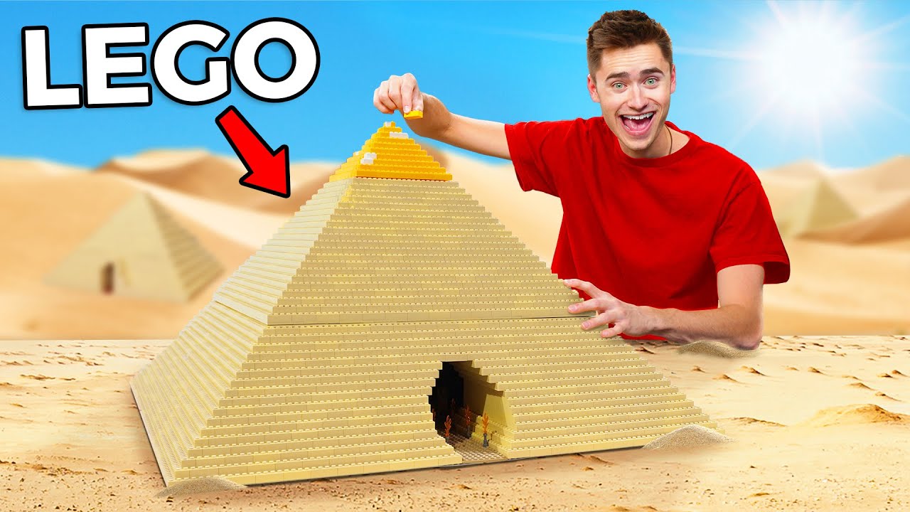 I Built the Pyramids in LEGO!