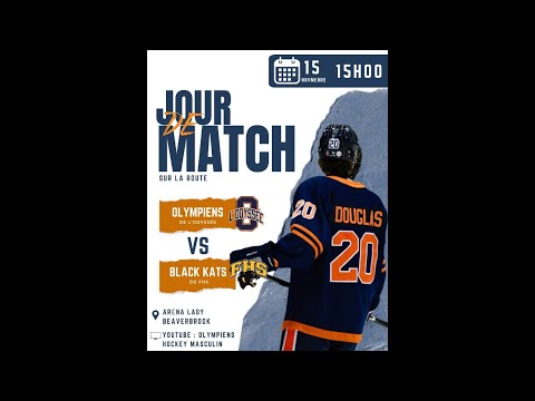 Olympiens de l’Odyssée vs Black Kay’s FHS hockey masculin