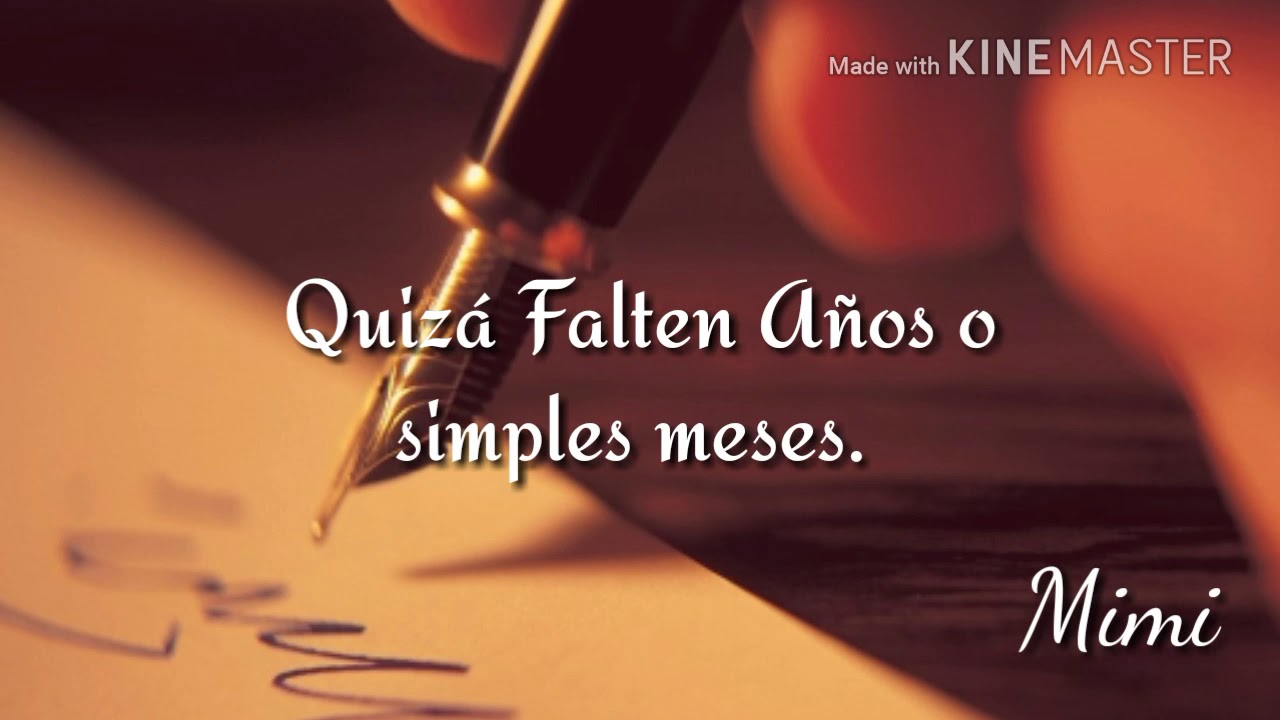 AMOR IMPOSIBLE - mi carta de despedida