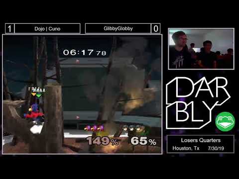 Melee at DARBLY #10 Dojo | Cuno vs GlibbyGlobby - Losers Quarters