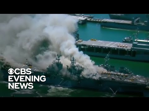 Navy launches investigation into fire aboard USS Bonhomme Richard