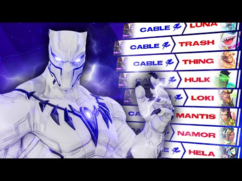 Destroying on Black Panther with the NEW White Wolf Skin