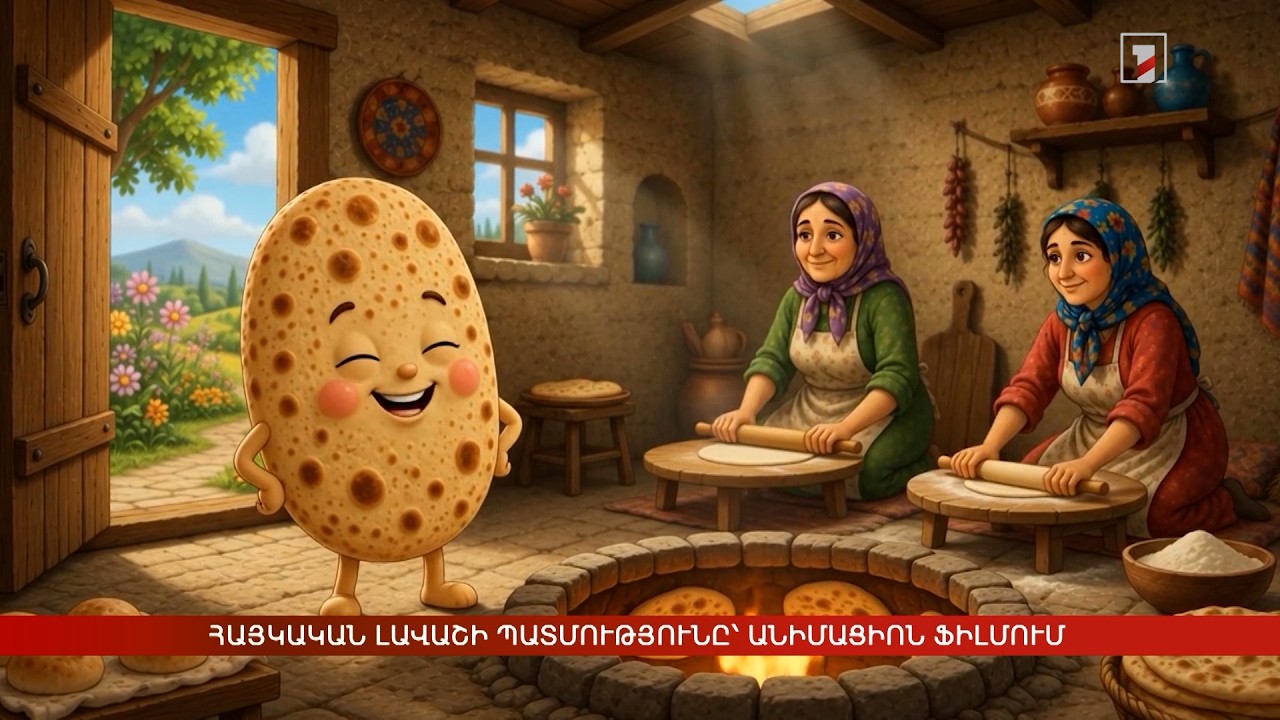 Հայկական լավաշի պատմությունը՝ անիմացիոն ֆիլմում