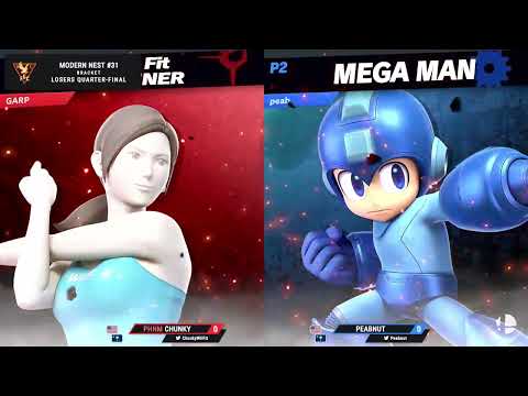 PHNM Chunky (Hero/Wii Fit) vs Peabnut (MegaMan) - Losers Quarters - Modern Nest 31