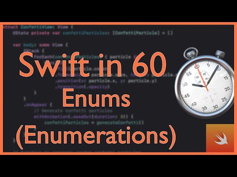 Enums | Swift in 60 | Swift Basics Explained