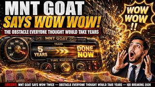 Mnt Goat Says “WOW” Twice! (The Obstacle Everyone Thought Would Take Years) 🚨 Iraqi Dinar News