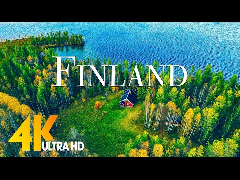 FINLAND 4K • Scenic Relaxation Film with Peaceful Relaxing Music and Nature Video Ultra HD