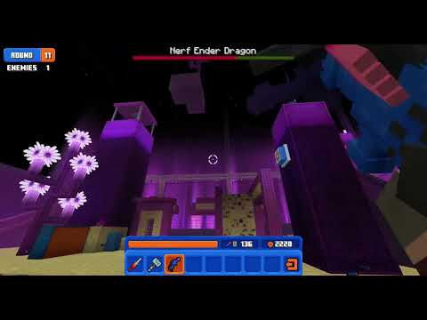 Minecraft Nerf World: The Ender Dragon