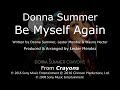 Donna Summer - Be Myself Again LYRICS - SHM "Crayons" 2008
