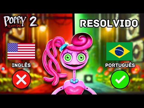 Vídeo: Como colocar Poppy Playtime 2 em português: dúvidas