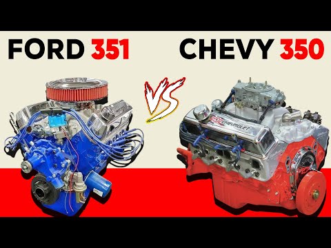 The Chevy 350 vs The Ford 351 | Who Was The King?
