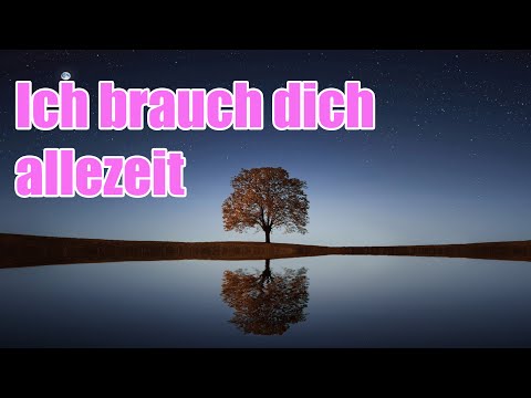 Ich brauch dich allezeit