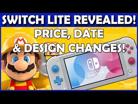 NEW Nintendo Switch LITE Console Revealed! Price, Release Date & Features!