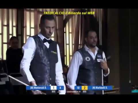 DANIELE MONTEREALI - GIRO A FARFALLA / 5^PROVA BILIARDO BTP 2017 S.ANTONINO