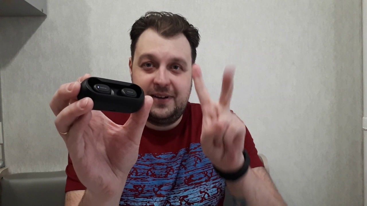 Наушники QCY T1C, белый