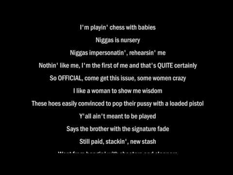 DJ Khaled - Nas Album Done [Ft. Nas] LYRICS