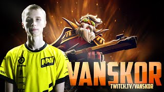 Dota 2 Stream: Na`Vi Vanskor - Sniper (Gameplay & Commentary)