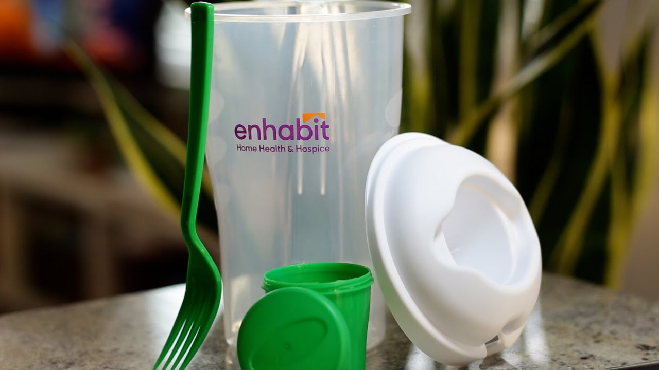 Salad Shaker Container