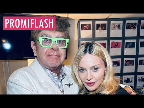 Video Thumbnail: Elton John und Madonna begraben nach Jahren das Kriegsbeil