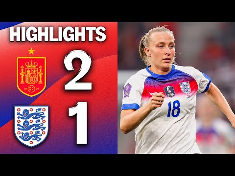 Lionesses Defeated In Spain | Spain 2-1 England | Women's UEFA Nations League Highlights