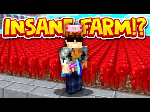 UNBELIEVABLE! Our OP Farm will make us RICH!! | Minecraft Skyblock #3